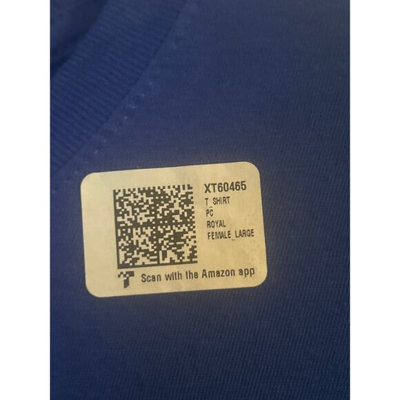 NWT Port and Company Women's Cut Blue Juneteenth T Shirt Size Large - Picture 4 of 6